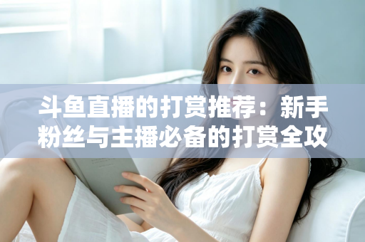 斗鱼直播的打赏推荐：新手粉丝与主播必备的打赏全攻略