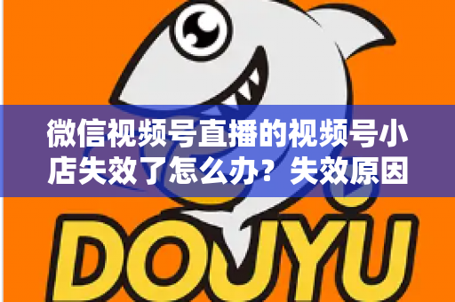 微信视频号直播的视频号小店失效了怎么办？失效原因深度剖析与快速恢复全攻略